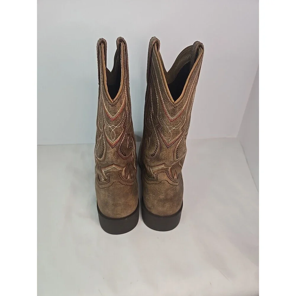 CODY JAMES cush core mens performance western boots-broad square toe size 8D